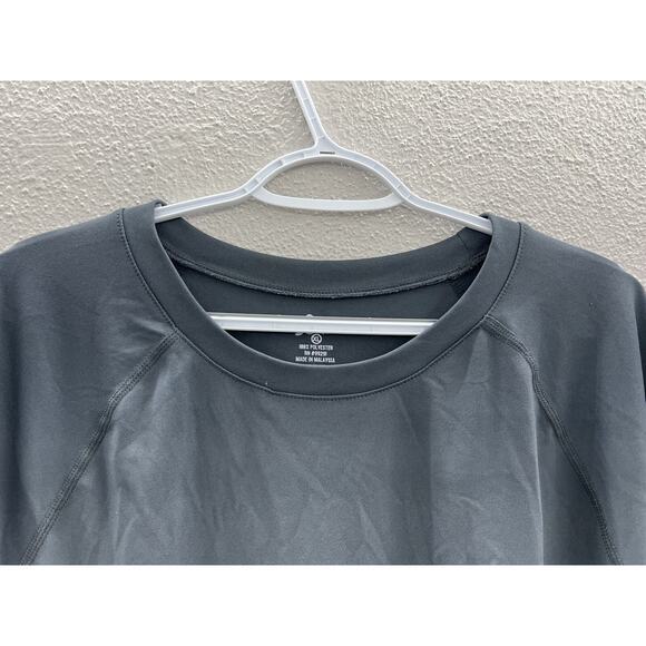 Mens Okanu Surf Gray Short Sleeve Shirt Size XL - Picture 2 of 8